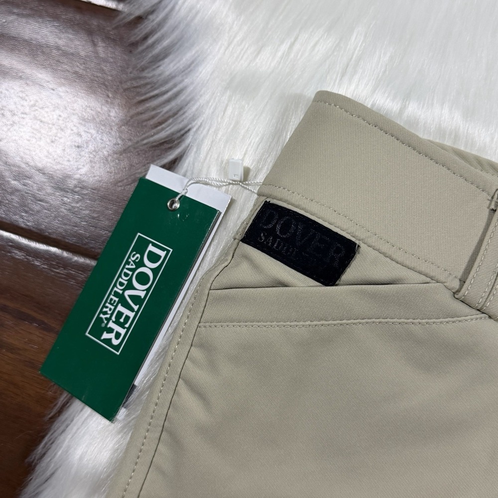 Dover Saddlery Full seat Riding Breeches in Beige - Picture 6 of 10